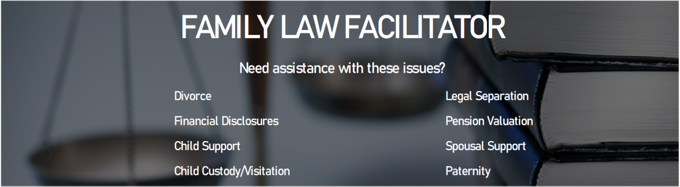 Family Law Facilitator - Services Provided