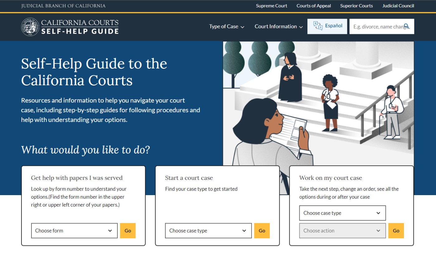 California Courts Self-Help Guide
